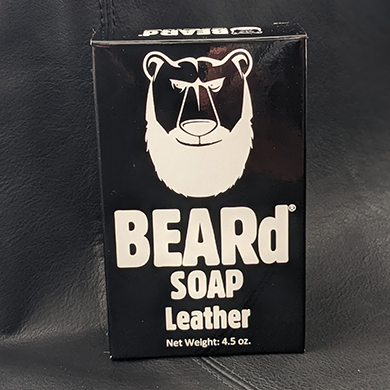 Leather BEARd Soap