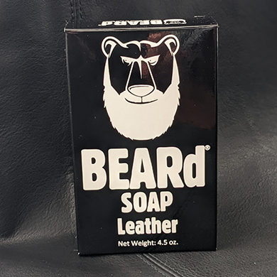 Leather BEARd Soap